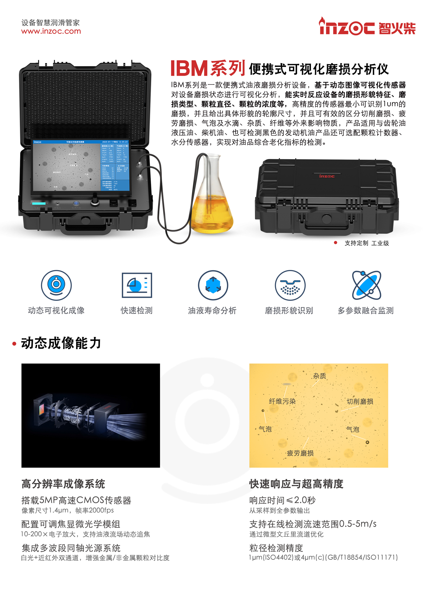 便携式油液磨损分析设备