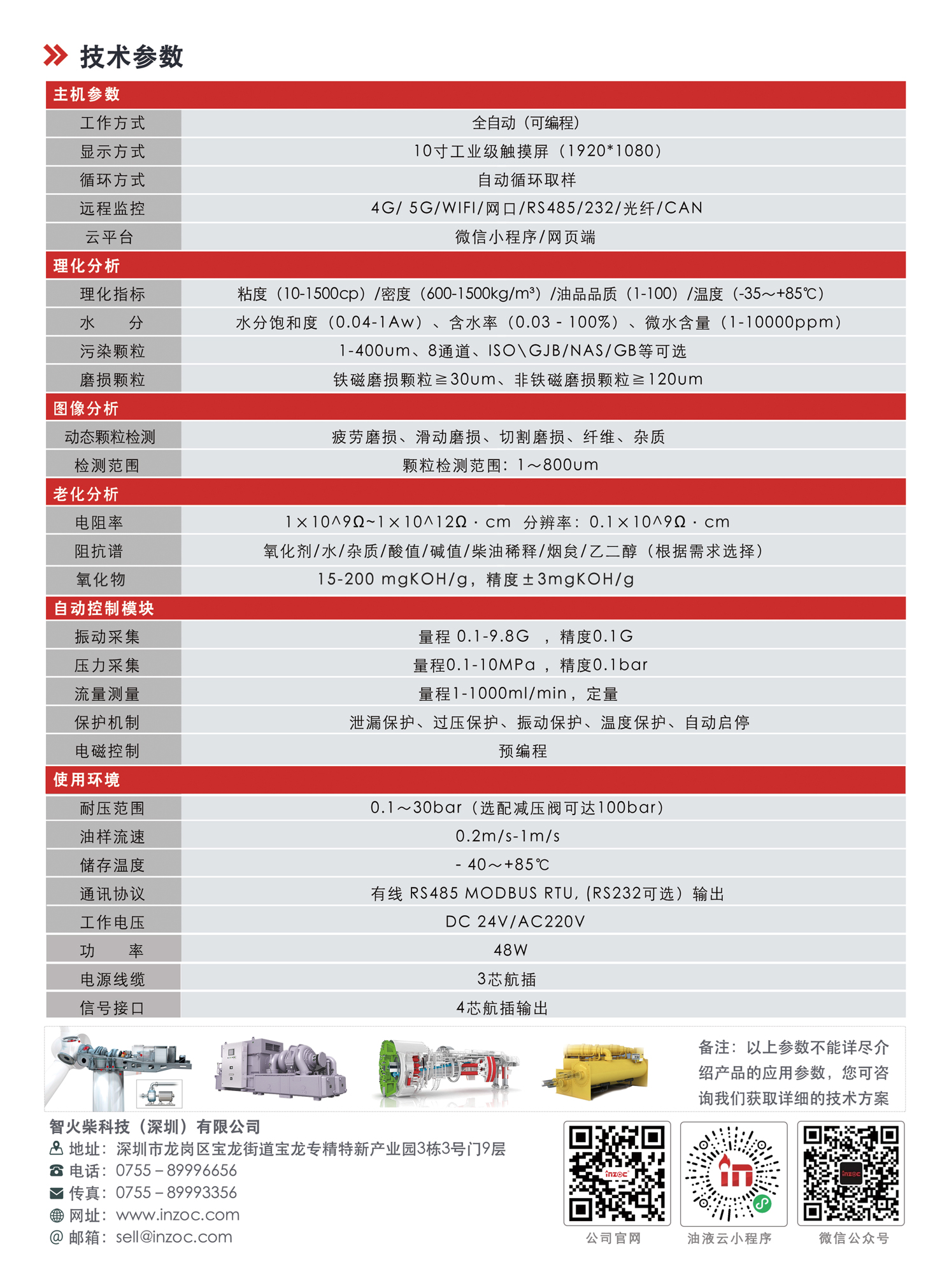 大屏在线油液监测系统